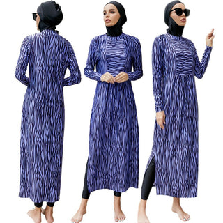 Maxi Length Burkini - Huriya Swimwearvariant_sku#Maxi Length Burkini0Huriya SwimwearBlue(AE存量)****SCHINA