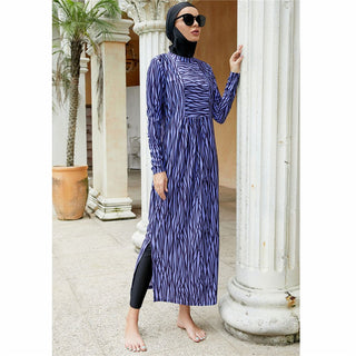 Maxi Length Burkini - Huriya Swimwearvariant_sku#Maxi Length Burkini0Huriya SwimwearBlue(AE存量)****SCHINA